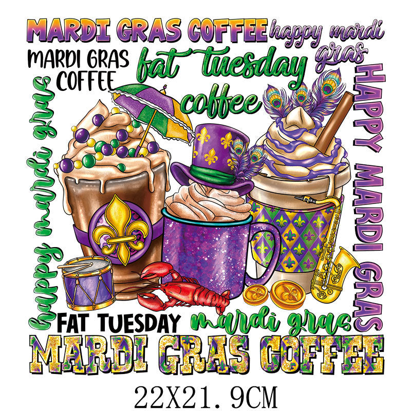 Wholesale Carnival Printed Hot Stamps   UV DTF Ready to Press Transfers Wraps