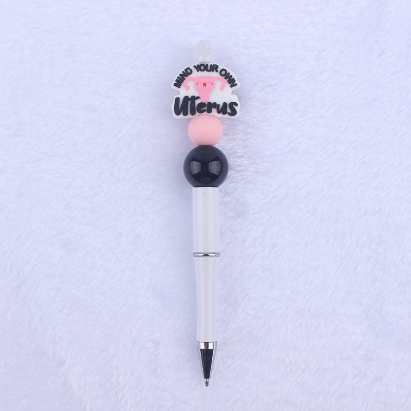 Wholesale Creative DIY Cartoon Cute Silicone Color Plastic Multifunctional Pen Ballpoint Pen