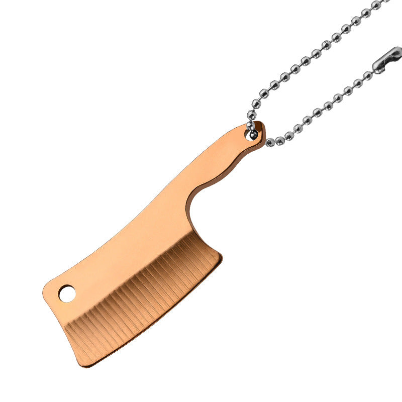 Wholesale Mini Kitchen Knife Blade Handmade Keychain