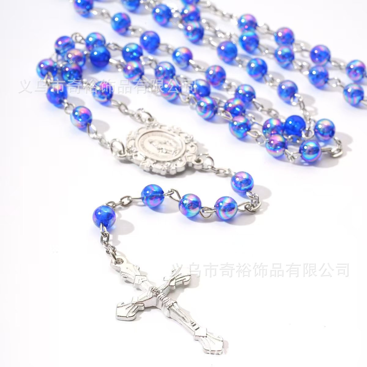 Wholesale Our Lady of the Cross Necklace Rosary Baptism Communion Necklace
