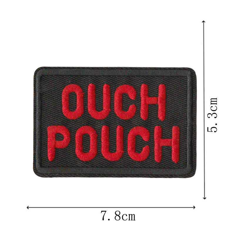 Wholesale Embroidered Iron On Patches Warrior Series English Letter Applique Set Of 9 For Towels Clothing Bags DIY Decorative Craft Supply