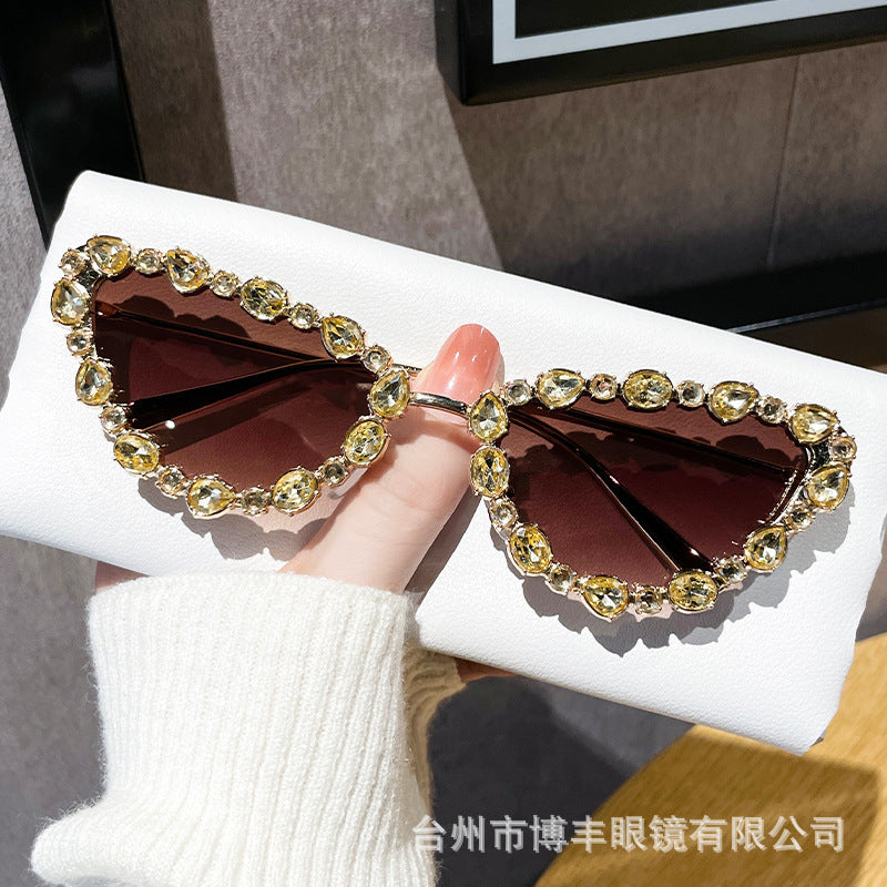 Wholesale Full Diamond Fashion Sunglasses
