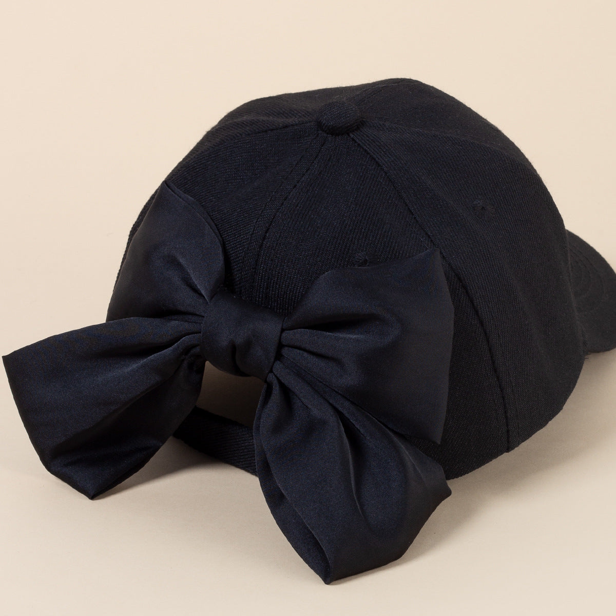 Wholesale Bow Soft Top Cotton Baseball Caps