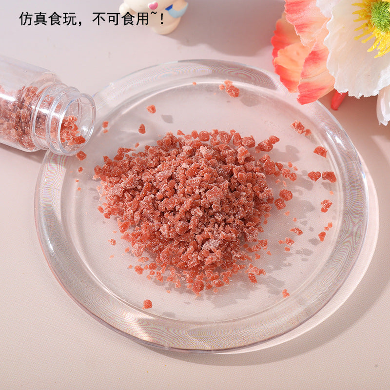 Wholesale Simulation Food Toy Chocolate Chips, Sesame Bread Crumbs, Sugar, Soy Milk Powder, Coconut Milk DIY, Kneading and Playing Materials