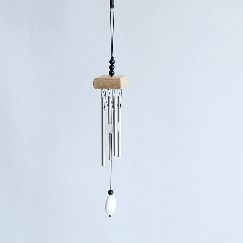 Wholesale Solid Aluminum Rod Metal Mini Wind Chime Decorative Pendant