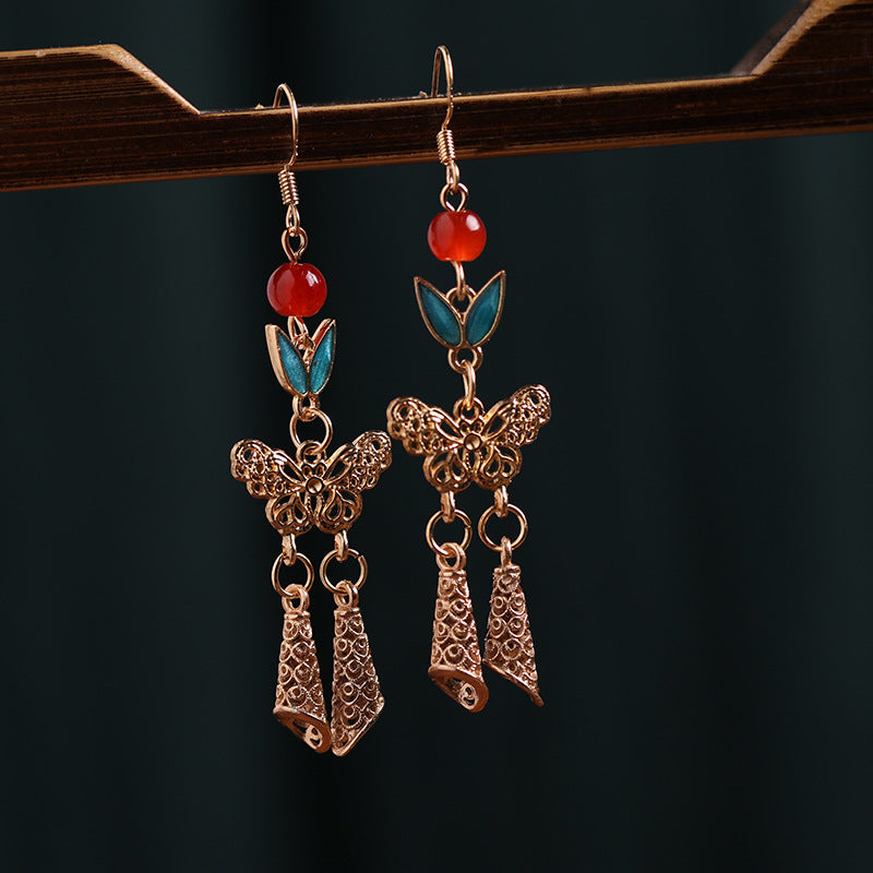 Wholesale Vintage court style ethnic antique earrings