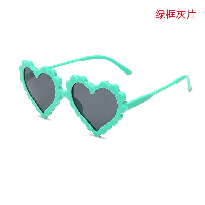 Wholesale Children's Heart Shaped Sunglasses