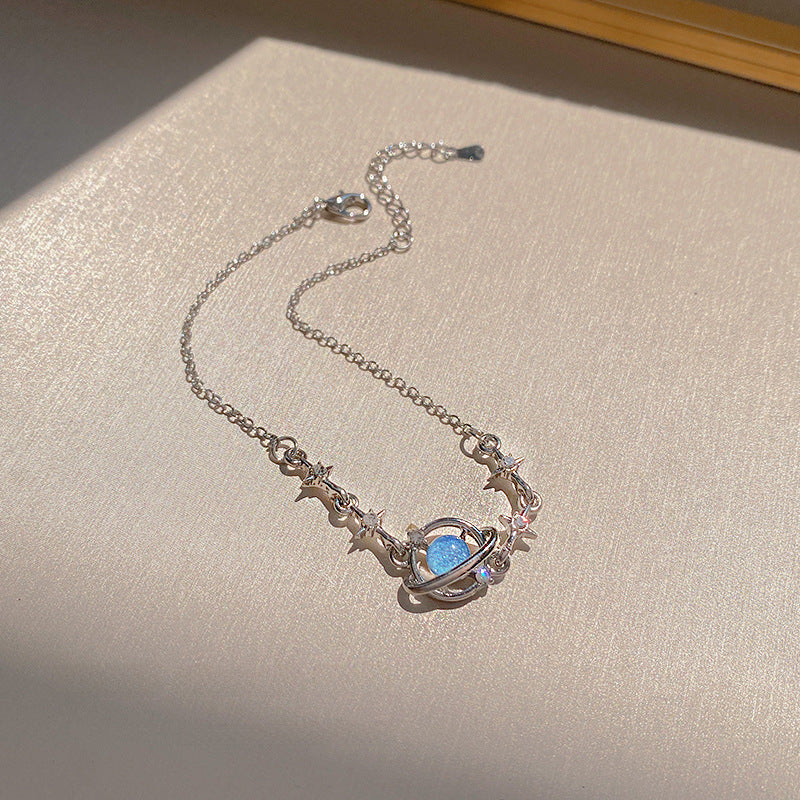 Wholesale titanium steel female niche all-match light luxury high-end lovers bracelet