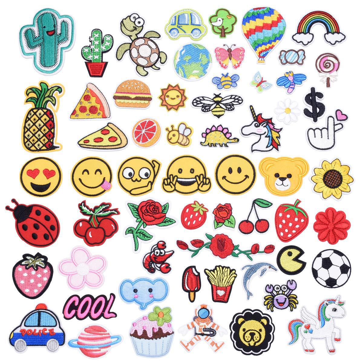 Wholesale Felt Dinosaur Embroidery Patches Cartoon Patch Set For Bags Hats Clothing Trendy DIY Craft Supply Fashion Accessory Gift