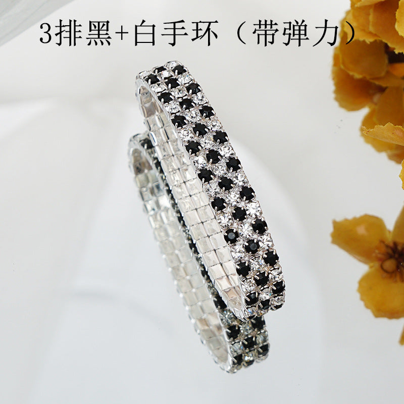 Wholesale Colored Rhinestones Sweet Crystals Bracelet