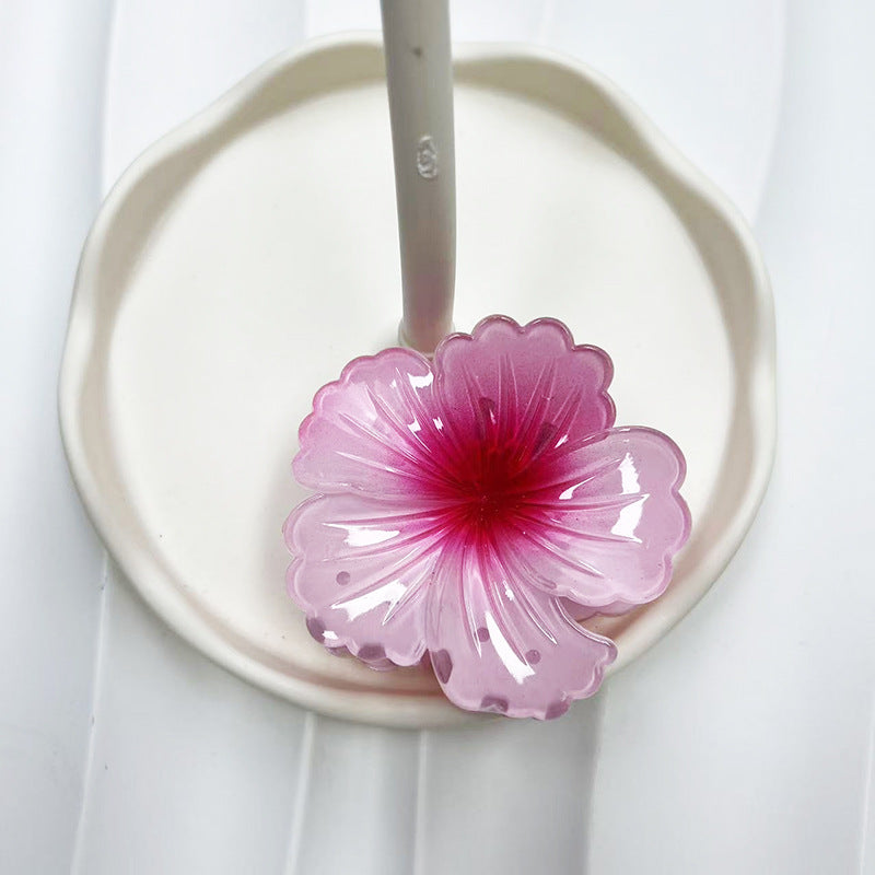 Wholesale Curly Flower Women's Fashion High-end Women's Shark Clip Hair Accessories