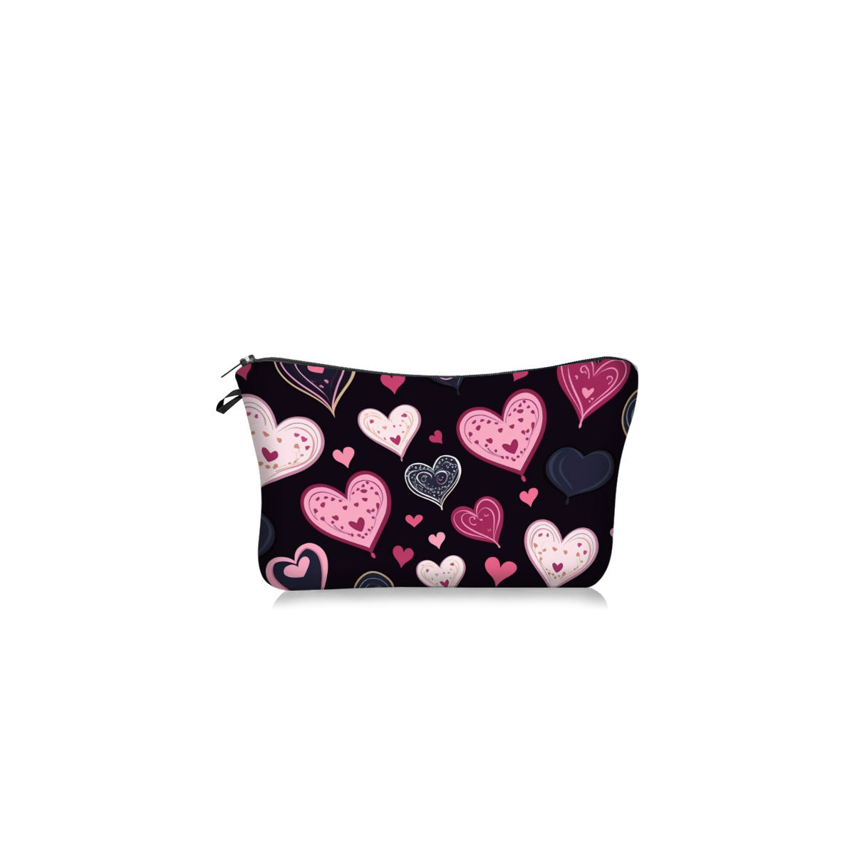 Wholesale Valentine's Day Love Printed Polyester Makeup Bag