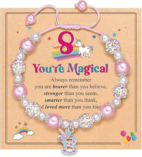 Wholesale Hand woven colorful diamond unicorn pendant bracelet
