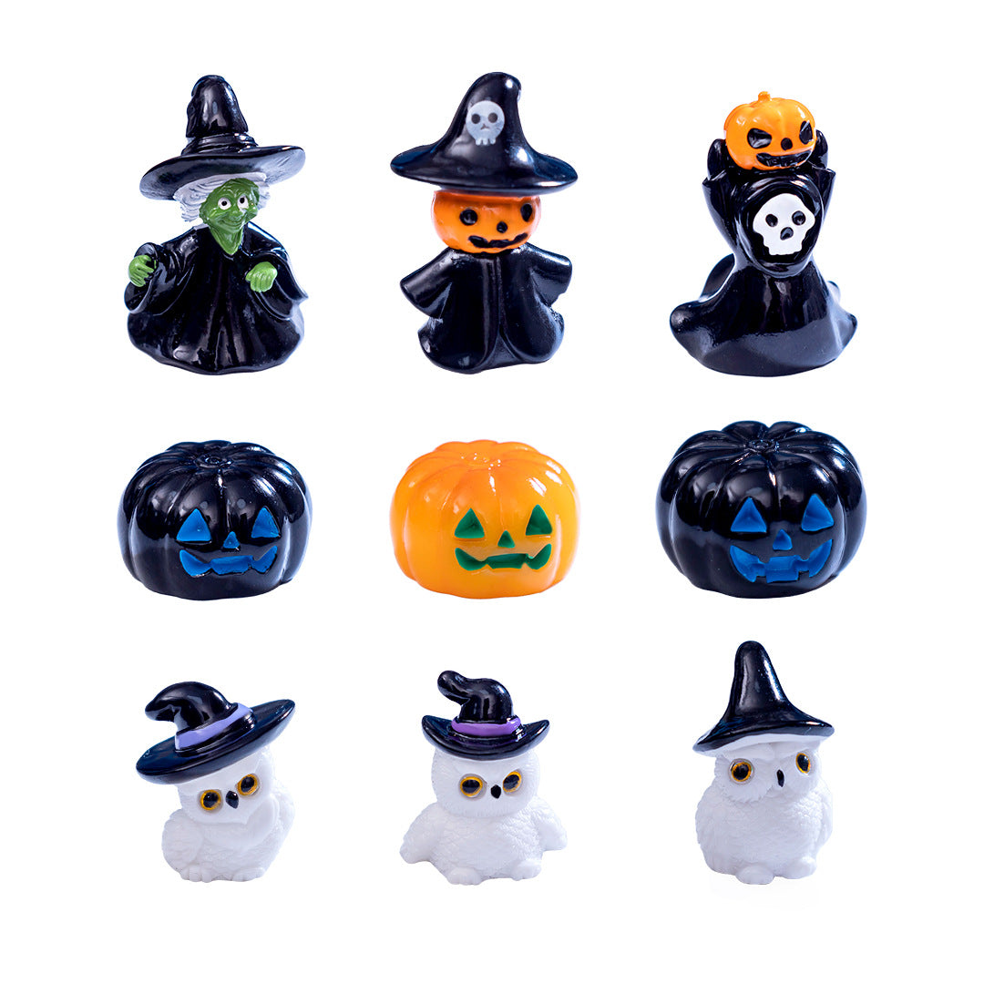 Wholesale Creative  Witch Ghost Pumpkin DIY Decorations Accessories Ornaments