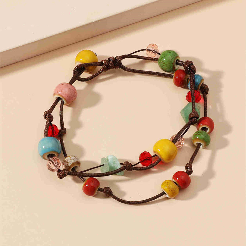 Wholesale Vintage Summer Ceramic Bracelet
