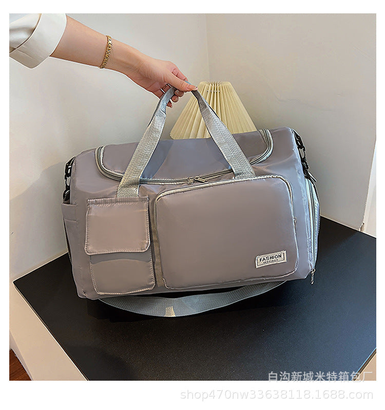 Wholesale Sports and Fitness Bags, Yoga Bags, High-capacity Travel Oxford Cloth Storage Bag