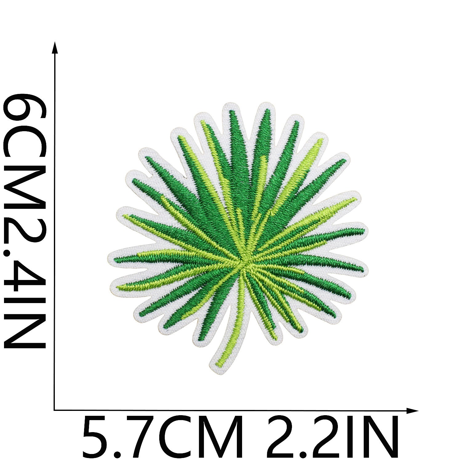 Wholesale Trendy Hawaiian Tropical Embroidered Patch With Flamingo Palm Tree Pineapple Clothing DIY Accessory Resale