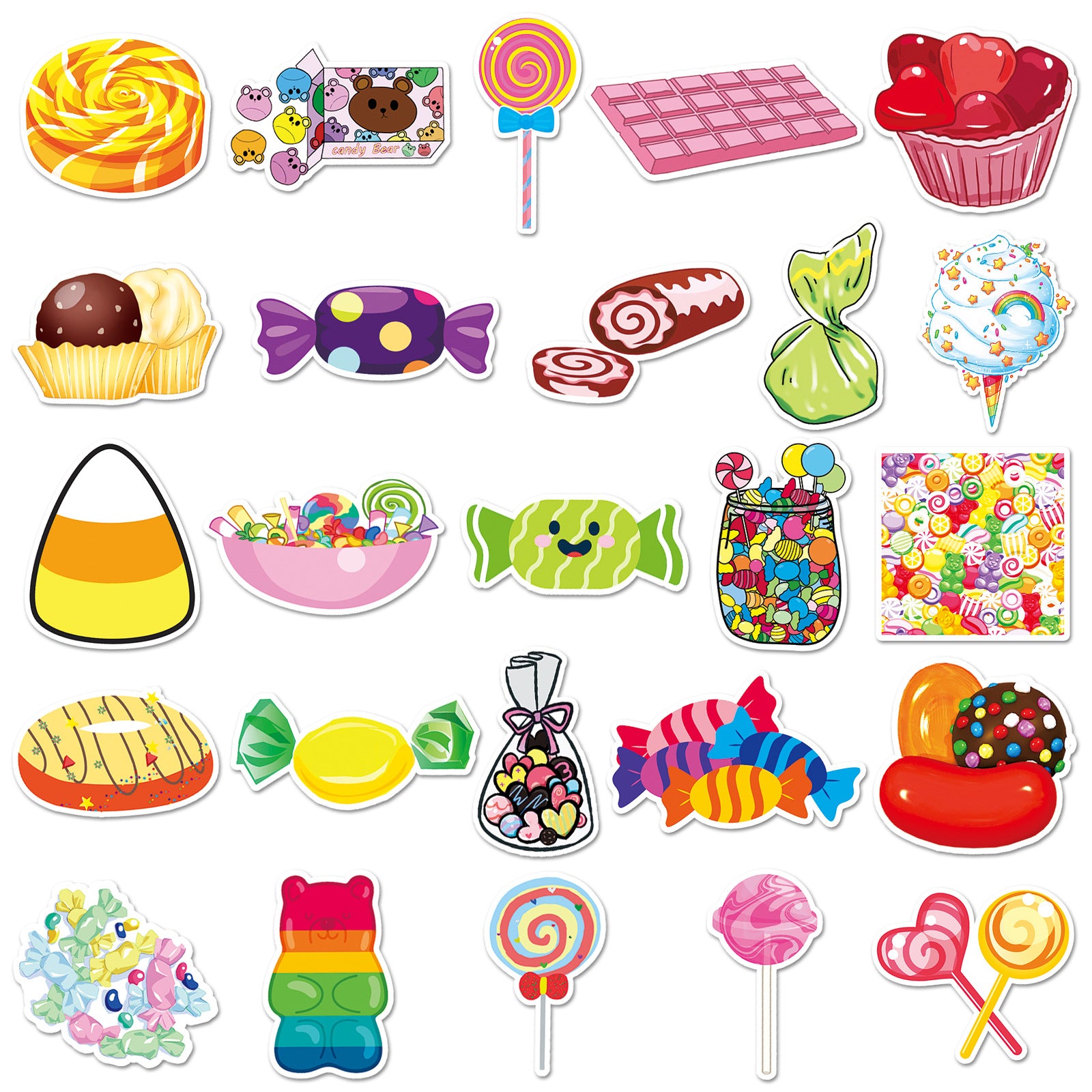 Wholesale cute cartoon Sticker Waterproof Vinyl Stickers OLY Exclusive