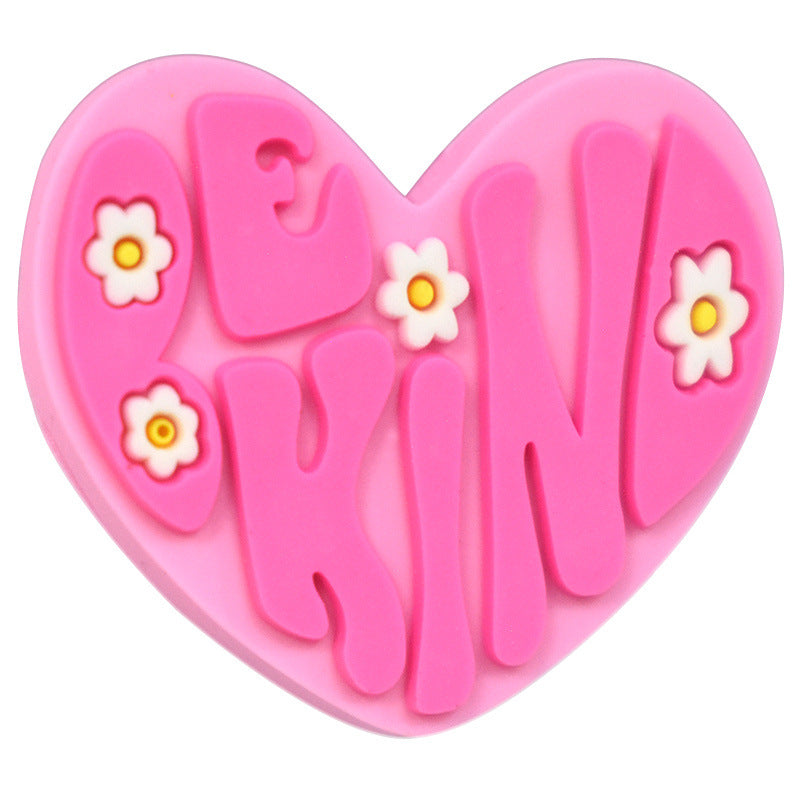 Wholesale Random 100pcs Flower Horror  Phrase Focal Beads