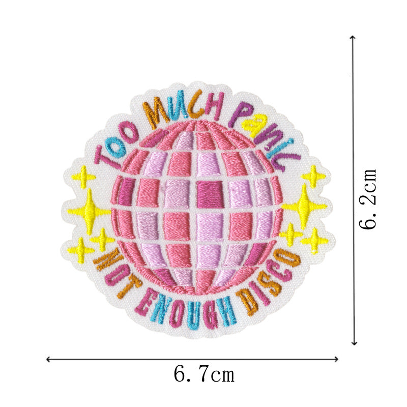 Wholesale Colorful cute cartoon duck embroidery DIY Patches