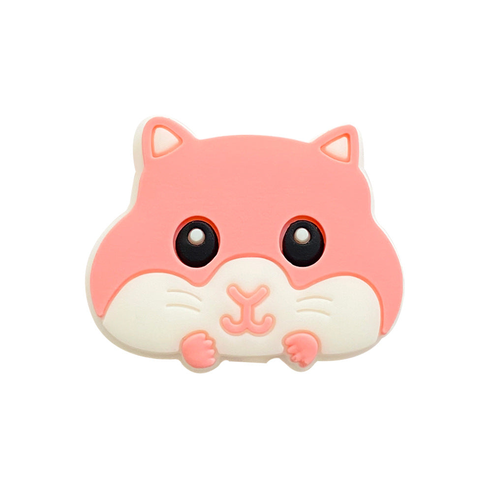 Wholesale 10PCS Silicone Hamster Focal beads