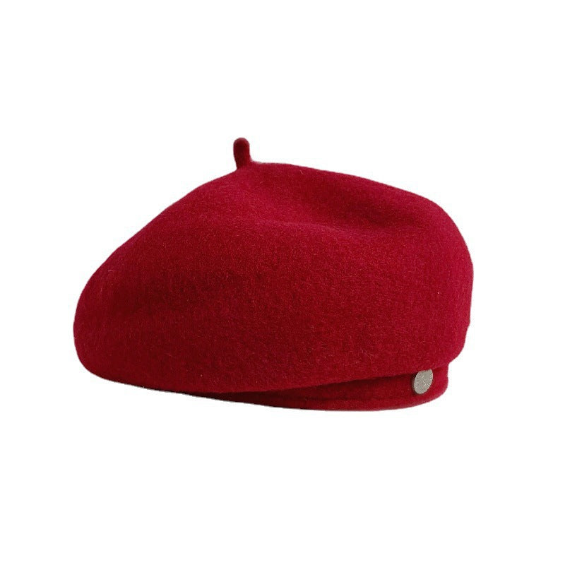Wholesale 2023 Woolen Large Beret