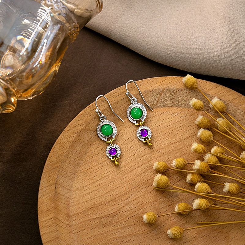 Wholesale 


Bohemian Dragonfly Bird Water Drop Round Earrings