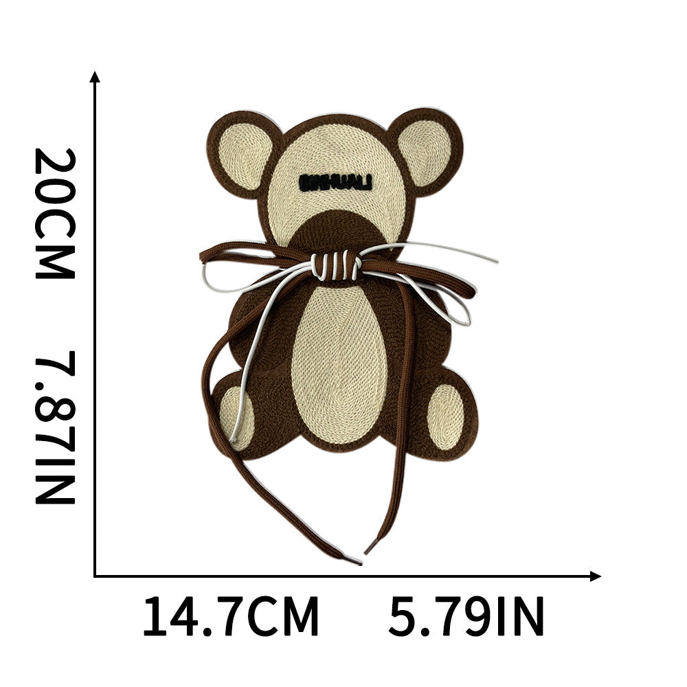 Wholesale Trendy Embroidered Cartoon Bear Rabbit Patch For DIY Coat Decoration Resale