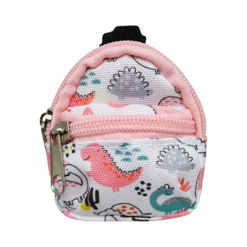 Wholesale Change bag 8cm small schoolbag Doll Accessories