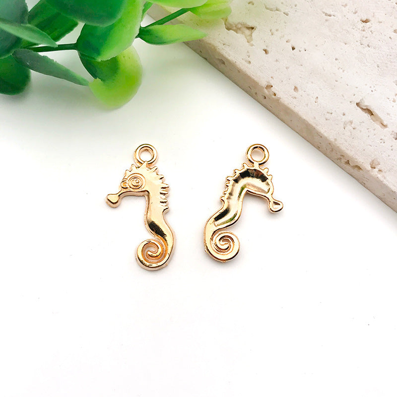 Wholesale Ocean Conch Sea Star Octopus Sea Turtle Shell Alloy DIY Necklace Pendant Accessories