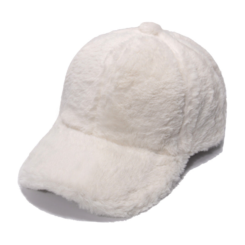 Wholesale Winter Plush Baseball Cap