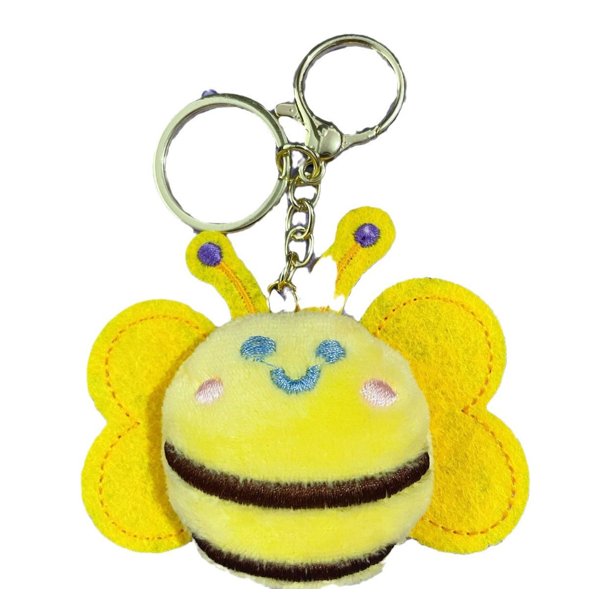 Wholesale Cartoon plush doll keychain