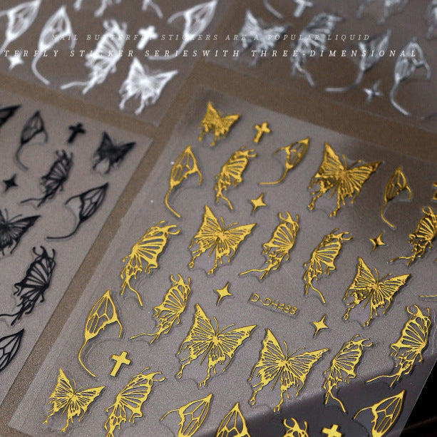 Wholesale Butterfly Nail Art Sticker
