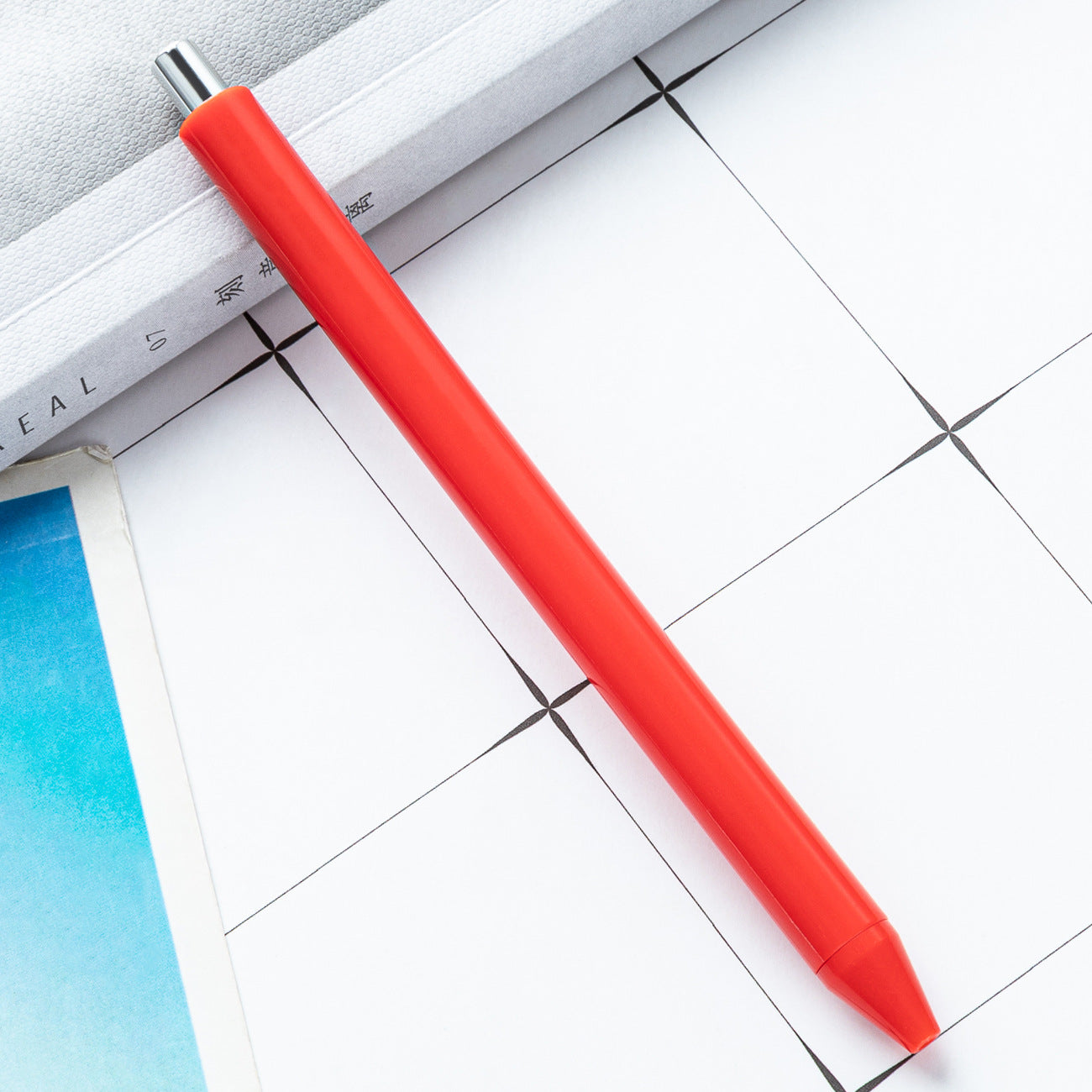 Wholesale Macaron colored press office writing pen