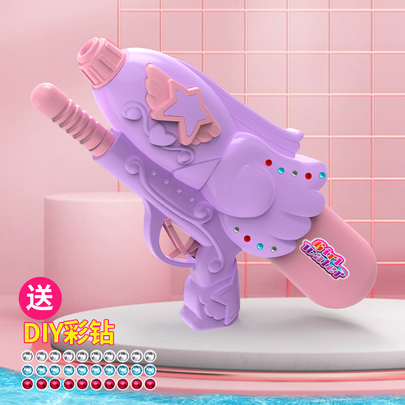 Wholesale Children's Water Gun Pull-out Summer Beach Drifting Water Toys