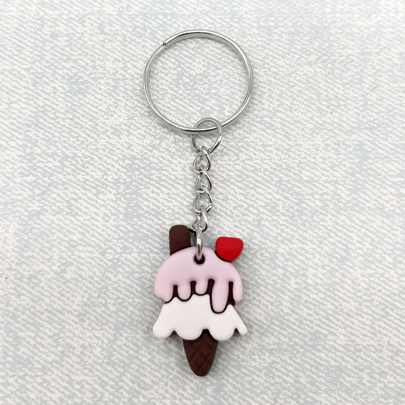 Wholesale Cartoon PVC Soft Rubber Keychain