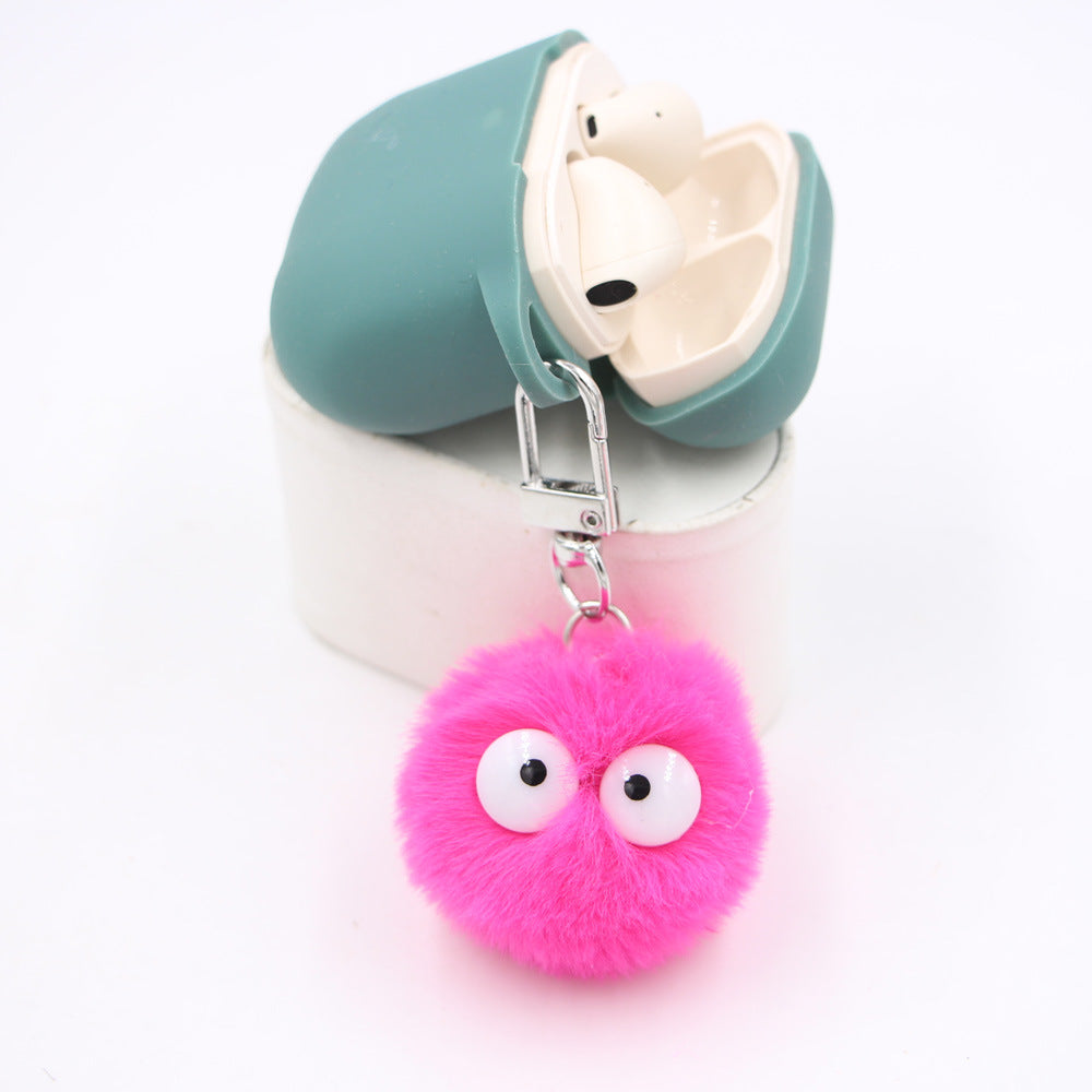 Wholesale Anime Soot Keychain Pendant Cross Eyed Design Alloy Fashion Accessory Bag Charm Gift Boutique Resale OLY Exclusive