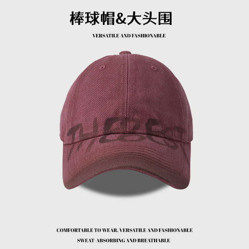 Wholesale Graffiti Retro Cowboy English Letters Baseball Cap