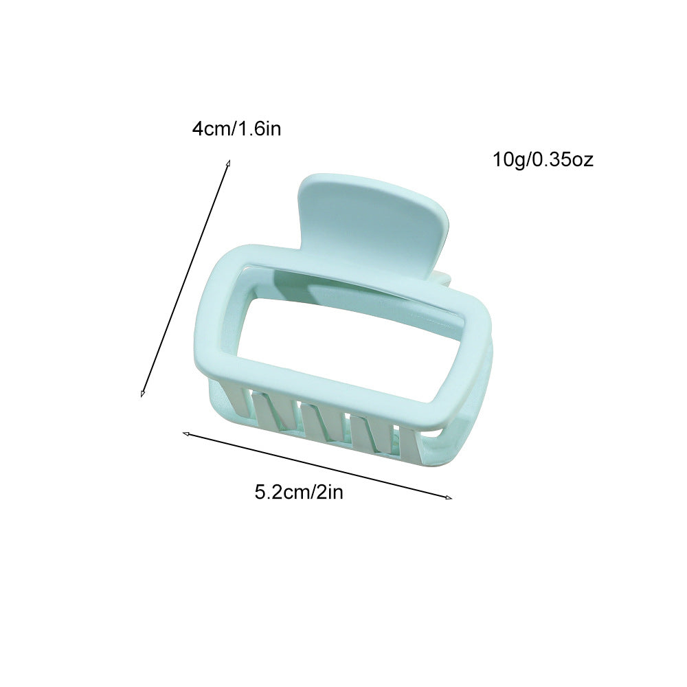 Resina al por mayor clip de tiburón cuadrado hueco esbollo