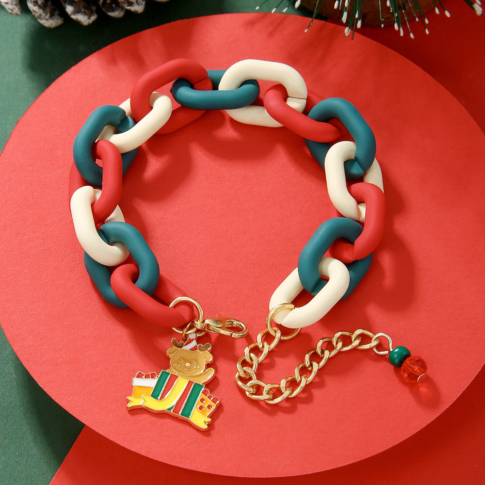 Wholesale Christmas bell  bracelets
