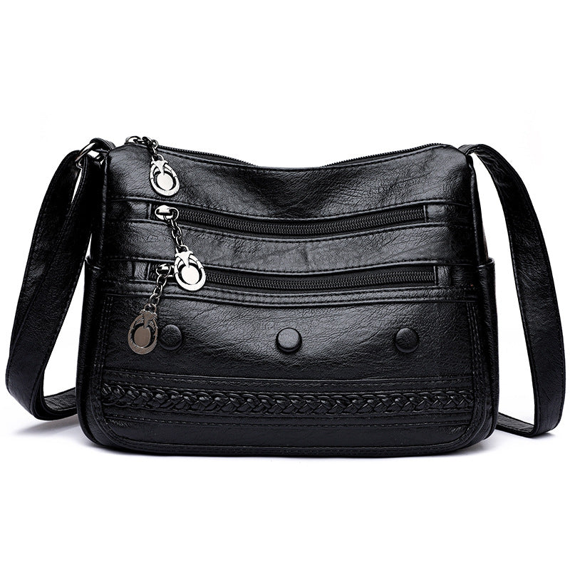 卸売ソフトレザーショルダークロスボディバッグ