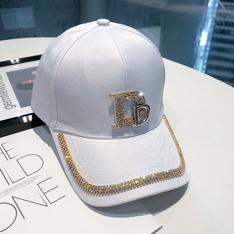 Wholesale Versatile Baseball Cap with Diamond Letters