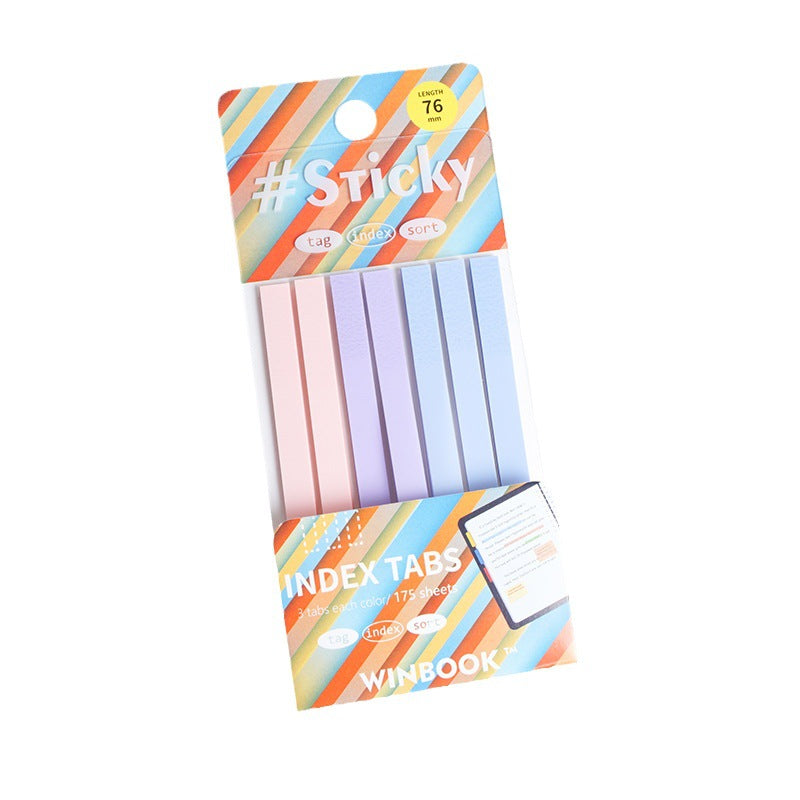Wholesale 10PCS Transparent Paper Sticky Note Index Stickers