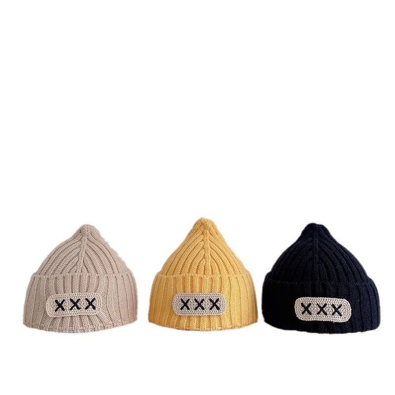 Wholesale Winter Casual Knitted Newborn Baby Pullover Beanie
