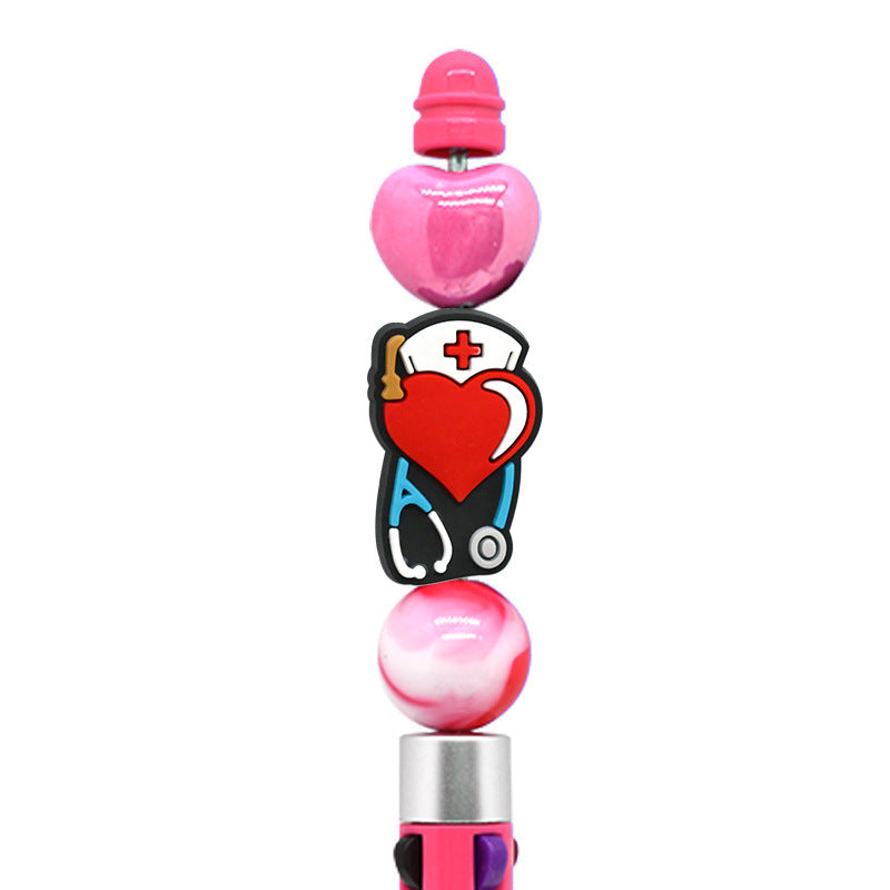 Wholesale Random 100pcs/pack  Medical Cartoon Beads Focal Beads