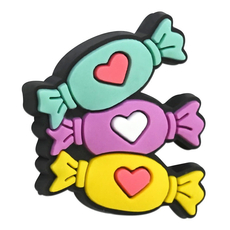 Wholesale Random 30pcs Valentine' s Day Series Love Cartoon Focal Beads