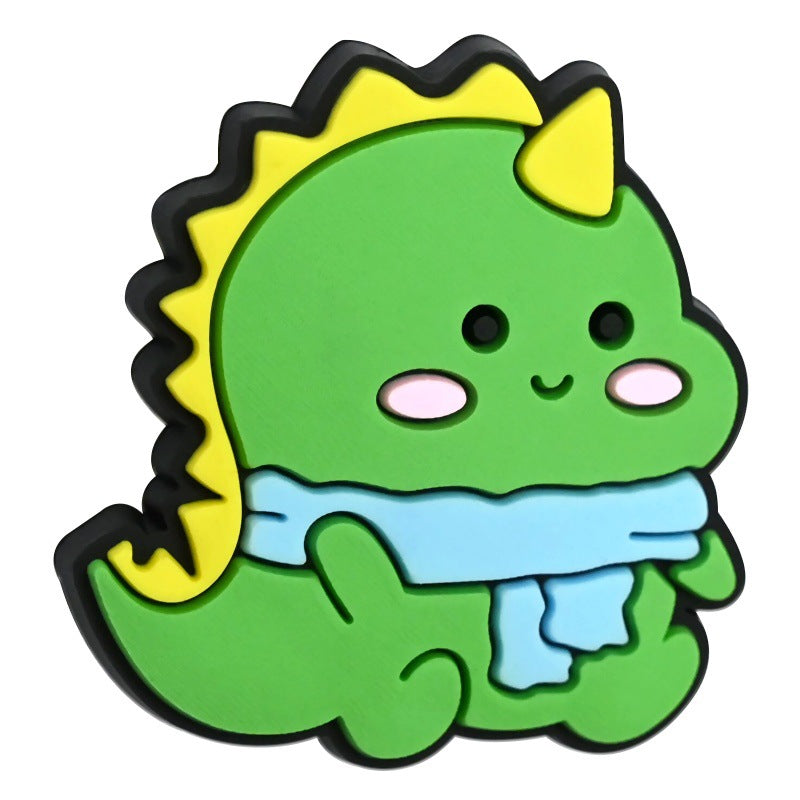 Wholesale Random 100pcs/pack  Cute cartoon dinosaur beaded necklace