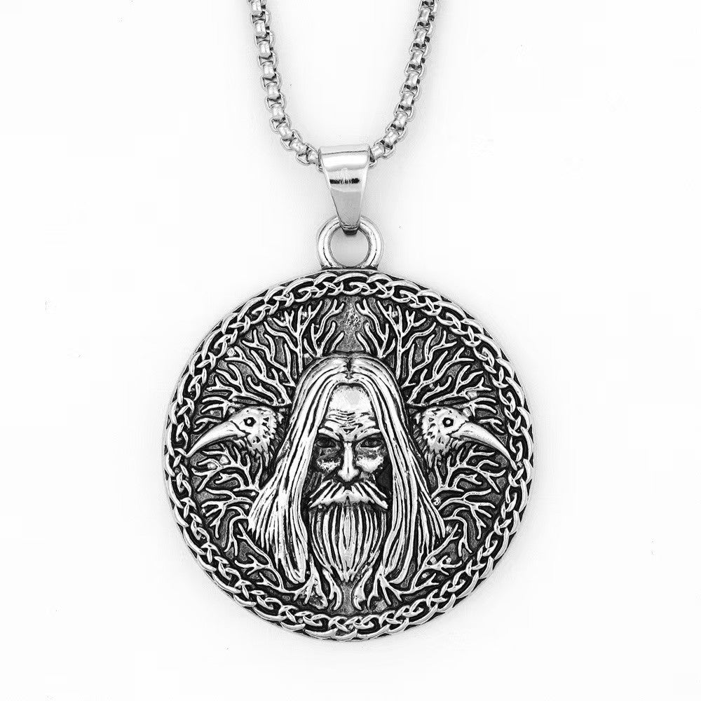 Wholesale Vintage Eagle Wings Alloy Pendant Necklace