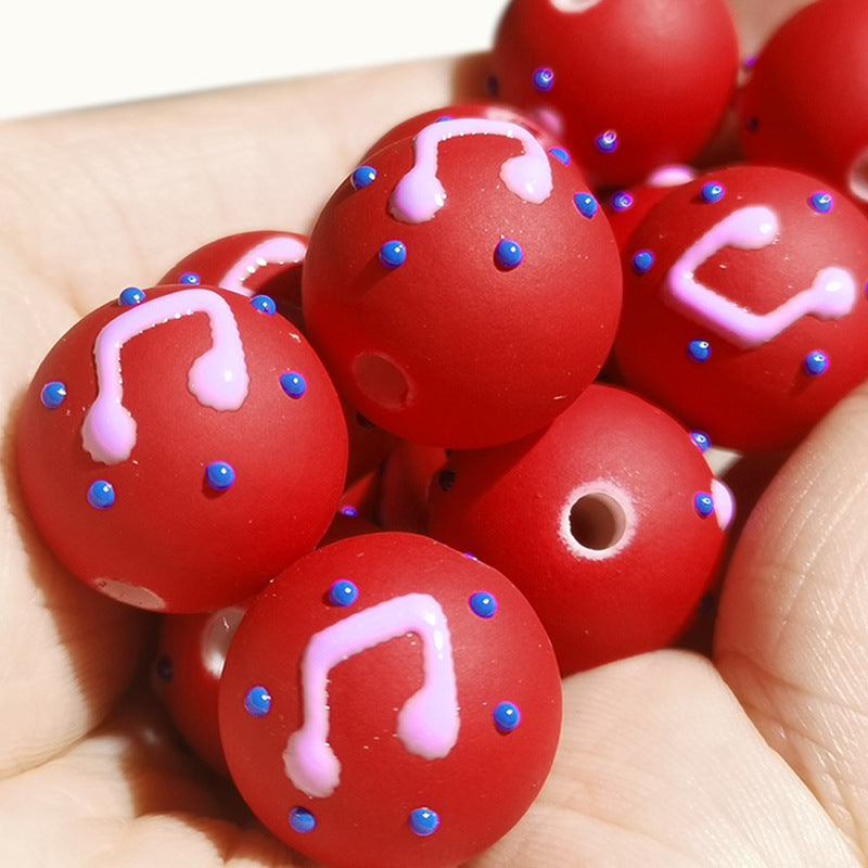 Wholesale Cartoon Pattern Acrylic Beads