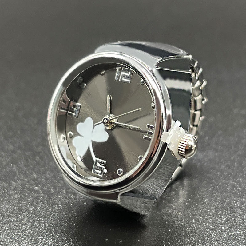 Wholesale [Ring Watch] fashion men and women couple alloy shell ring watch
